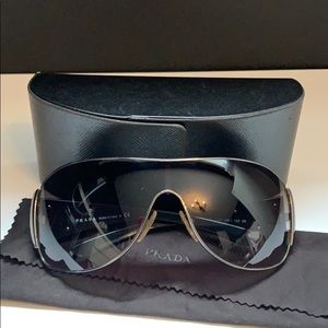 Prada shield sunglasses